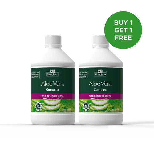 Aloe Pura Aloe Vera Complex Juice 500ml - BUY ONE GET ONE FREE BUNDLE