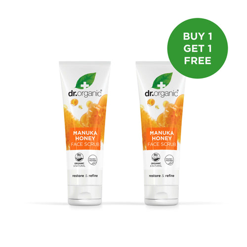 Manuka Honey Face Scrub - BUY ONE GET ONE FREE