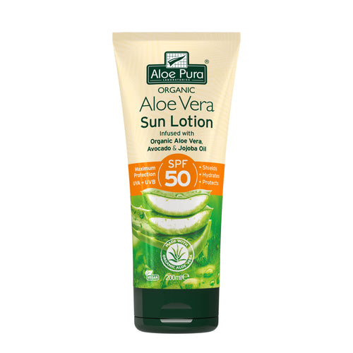 Aloe Pura Aloe Vera Sun Lotion Spf 50