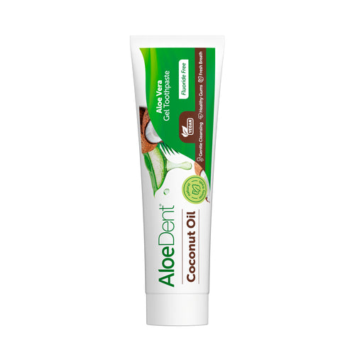 AloeDent Coconut Toothpaste Fluoride Free