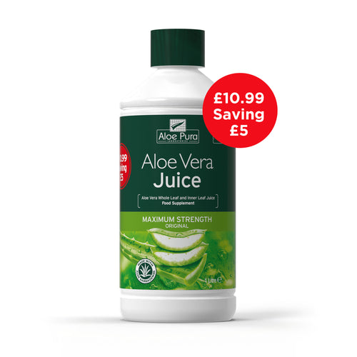 Aloe Pura Aloe Vera Juice Maximum Strength 1L - PRICE MARKED PACK